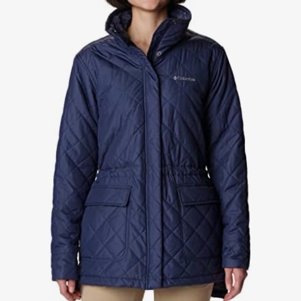 Columbia Women's Quilted Navy Jacket